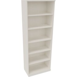 Neutralware 820118801 Regal 6OH 800x442x2221 ws/Diamant Weiß