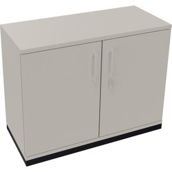 Neutralware 820113281 Flügeltürenschrank  2OH B1000xT442xH781 an/lgr