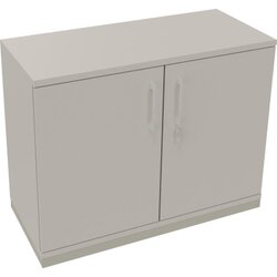 Neutralware 820113381 Flügeltürenschrank  2OH B1000xT442xH781 si/lgr