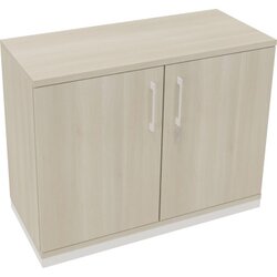 Neutralware 820113472 Flügeltürenschrank  2OH B1000xT442xH781 ws/Akazie