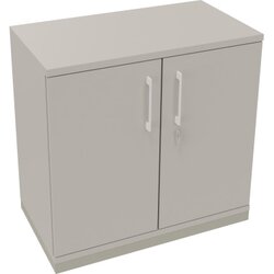 Neutralware 820113681 Flügeltürenschrank  2OH B800xT442xH781 si/lgr