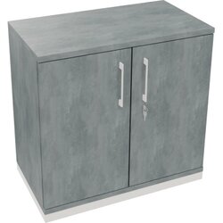 Neutralware 820113783 Flügeltürenschrank  2OH B800xT442xH781 ws/Beton