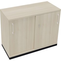 Neutralware 820118972 Schiebetürenschrank 2OH 1000x442x781 an/Akazie hell