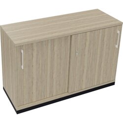 Neutralware 820119271 Schiebetürenschrank 2OH 1200x442x781 an/Eiche Natur