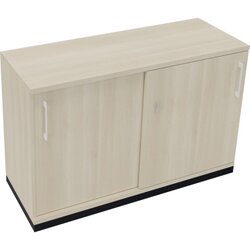 Neutralware 820119272 Schiebetürenschrank 2OH 1200x442x781 an/Akazie hell