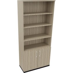 Neutralware 820116271 Kombischrank 2OH Tür 4OH Regal 1000x442x2221 an/Eiche Nat