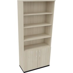 Neutralware 820116272 Kombischrank 2OH Tür 4OH Regal 1000x442x2221 an/Akazie