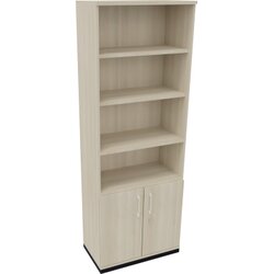 Neutralware 820116572 Kombischrank 2OH Tür 4OH Regal 800x442x2221 an/Akazie