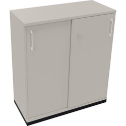 Neutralware 820119581 Schiebetürenschrank 3OH 1000x442x1133 an/Lichtgrau