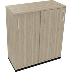 Neutralware 820119571 Schiebetürenschrank 3OH 1000x442x1133 an/Eiche Natur