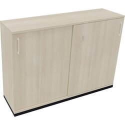 Neutralware 820119872 Schiebetürenschrank 3OH 1600x442x1133 an/Akazie hell