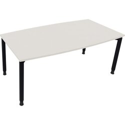 Neutralware 810047201 Konferenztisch Tonn Vierfuß Rund 180x80/90x-82 an/ws