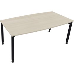 Neutralware 810047272 Konferenztisch Tonn Vierfuß Rund 180x80/90x-82 an/Akaz