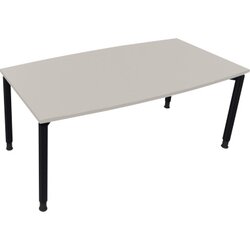 Neutralware 810047281 Konferenztisch Tonn Vierfuß Rund 180x80/90x-82 an/Li.gr