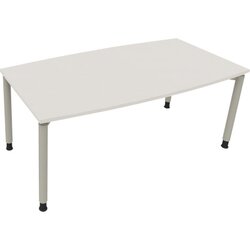 Neutralware 810047301 Konferenztisch Tonn Vierfuß Rund 180x80/90x-82 si/ws