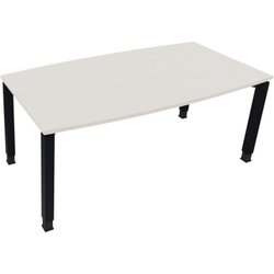 Neutralware 810017901 Konferenztisch Tonn Vierfuß Quad 180x80/90x-82 an/ws