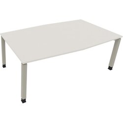 Neutralware 810018301 Konferenztisch Tonn Vierfuß Quad 200x100/110x-82 si/ws