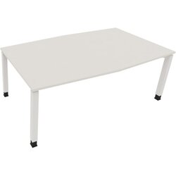 Neutralware 810018401 Konferenztisch Tonn Vierfuß Quad 200x100/110x-82 ws/ws