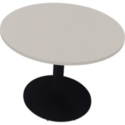 Neutralware 810019181 Konferenztisch Tellerfuß Rund 100x72 an/lgr