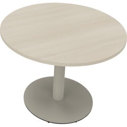 Neutralware 810019272 Konferenztisch Tellerfuß Rund 100x72 si/Akaz