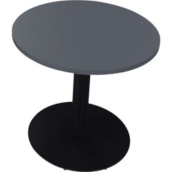 Neutralware 810019482 Konferenztisch Tellerfuß Rund 80x72 an/gr