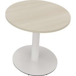 Neutralware 810019672 Konferenztisch Tellerfuß Rund 80x72 ws/Akaz