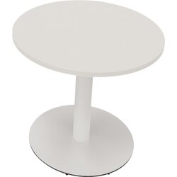 Neutralware 810019601 Konferenztisch Tellerfuß Rund 80x72 ws/ws