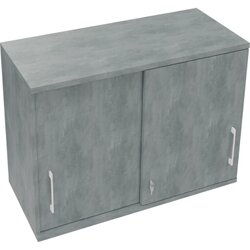 Neutralware 820120183 Aufsatzschrank 2OH B1000xT442xH736mm Beton 