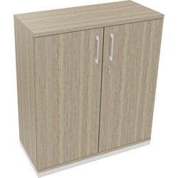 Neutralware 820114071 Flügeltürenschrank  3OH B1000xT442xH1133 ws/Eiche