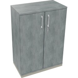 Neutralware 820114283 Flügeltürenschrank  3OH B800xT442xH1133 si/Beton