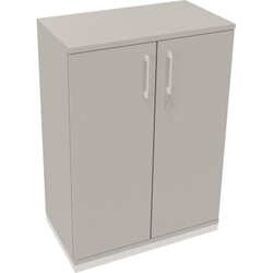 Neutralware 820114381 Flügeltürenschrank  3OH B800xT442xH1133 ws/lgr