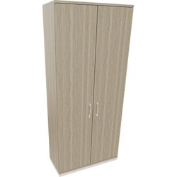 Neutralware 820114971 Flügeltürenschrank  6OH B1000xT442xH2221 ws/Eiche