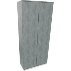 Neutralware 820114983 Flügeltürenschrank  6OH B1000xT442xH2221 ws/Beton