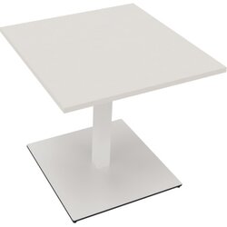 Neutralware 810019001 Konferenztisch Tellerfuß  Quad 80x80x72 ws/ws