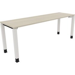 Neutralware 810034872 Schreibtisch 2000x600x680-820 4Fuß Quadrat ws/Akazie hell