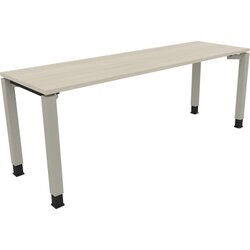 Neutralware 810034772 Schreibtisch 2000x600x680-820 4Fuß Quadrat si/Akazie hell