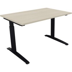 Neutralware 810022372 Schreibtisch 1200x800x650-850 Kufe Quadrat an/Akazie hell