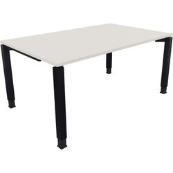 Neutralware 810032801 Schreibtisch 1800x1000x680-820 4Fuß Quadrat an/Weiß