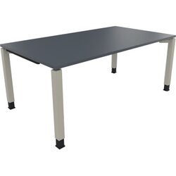 Neutralware 810032982 Schreibtisch 1800x1000x680-820 4Fuß Quadrat si/Lavagrau