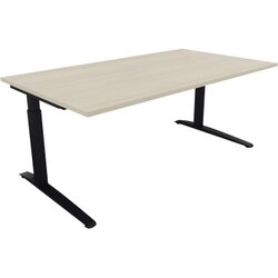 Neutralware 810025672 Schreibtisch 1800x1000x650-850 Kufe Quadrat an/Akazie hell