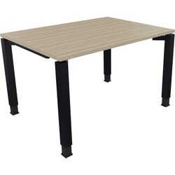Neutralware 810029871 Schreibtisch 1200x900x680-820 4Fuß Quadrat an/Eiche Natur