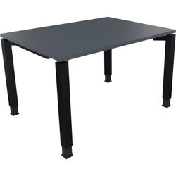 Neutralware 810029882 Schreibtisch 1200x900x680-820 4Fuß Quadrat an/Lavagrau