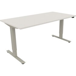 Neutralware 810046101 Schreibtisch 1600x800x625-1285 Kufe klappbar si/Weiß