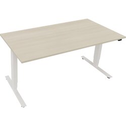 Neutralware 810046272 Schreibtisch 1600x800x625-1285 Kufe klappbar ws/Akazie