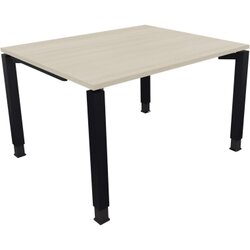 Neutralware 810028672 Schreibtisch 1200x1000x680-820 4Fuß Quadrat an/Akazie hell