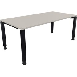 Neutralware 810034081 Schreibtisch 1800x900x680-820 4Fuß Quadrat an/Lichtgrau