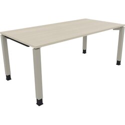 Neutralware 810034172 Schreibtisch 1800x900x680-820 4Fuß Quadrat si/Akazie hell