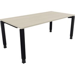 Neutralware 810034072 Schreibtisch 1800x900x680-820 4Fuß Quadrat an/Akazie hell