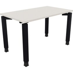 Neutralware 810029201 Schreibtisch 1200x700x680-820 4Fuß Quadrat an/Weiß