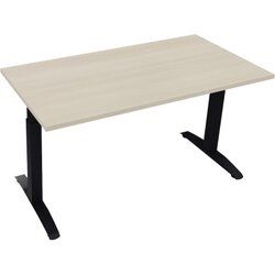 Neutralware 810023572 Schreibtisch 1400x700x650-850 Kufe Quadrat an/Akazie hell